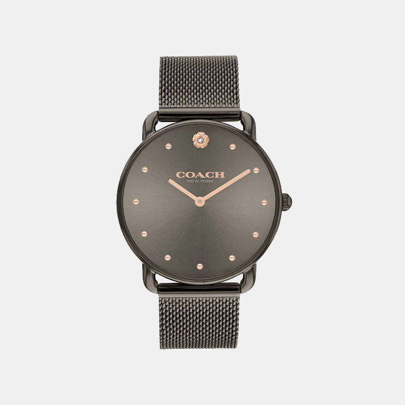 Elliot Women Quartz Grey Dial Analog Stainless Steel Watch 14504210