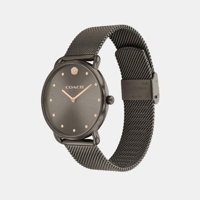 Elliot Women Quartz Grey Dial Analog Stainless Steel Watch 14504210