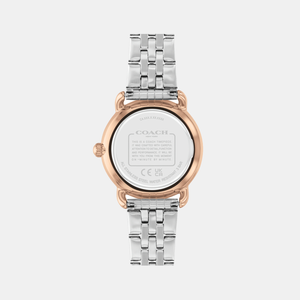 Elliot Women Quartz Silver Dial Analog Stainless Steel Watch 14504304