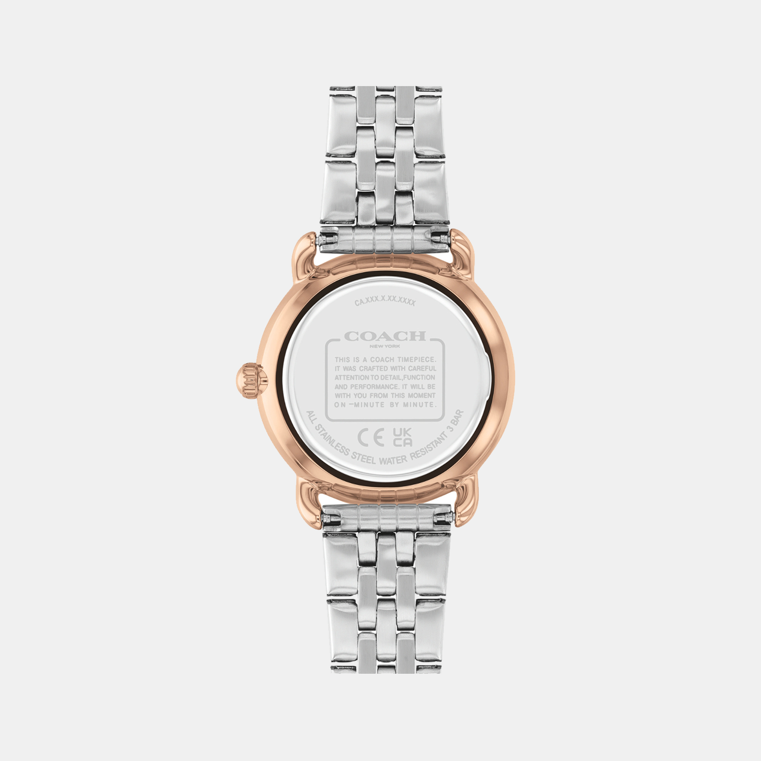 Elliot Women Quartz Silver Dial Analog Stainless Steel Watch 14504304
