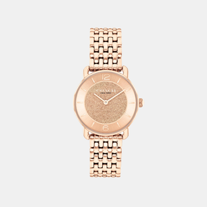 Elliot Women Quartz Rose Gold Dial Analog Stainless Steel Watch 14504371