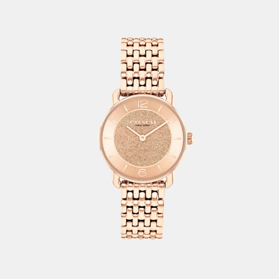 Elliot Women Quartz Rose Gold Dial Analog Stainless Steel Watch 14504371