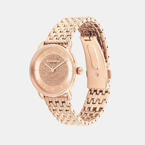 Elliot Women Quartz Rose Gold Dial Analog Stainless Steel Watch 14504371
