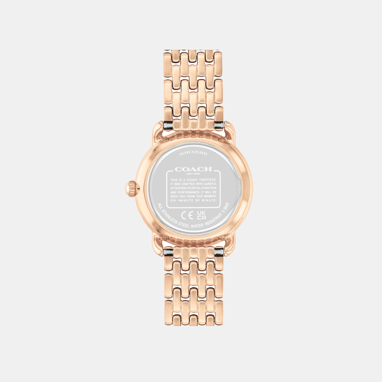 Elliot Women Quartz Rose Gold Dial Analog Stainless Steel Watch 14504371