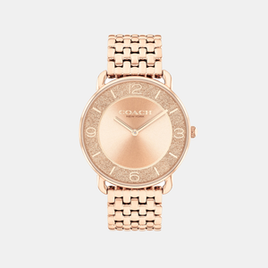 Elliot Women Quartz Rose Gold Dial Analog Stainless Steel Watch 14504375