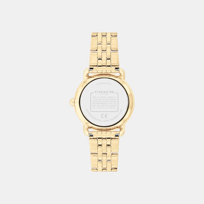 Elliot Women Quartz Orange Dial Analog Stainless Steel Watch 14504446