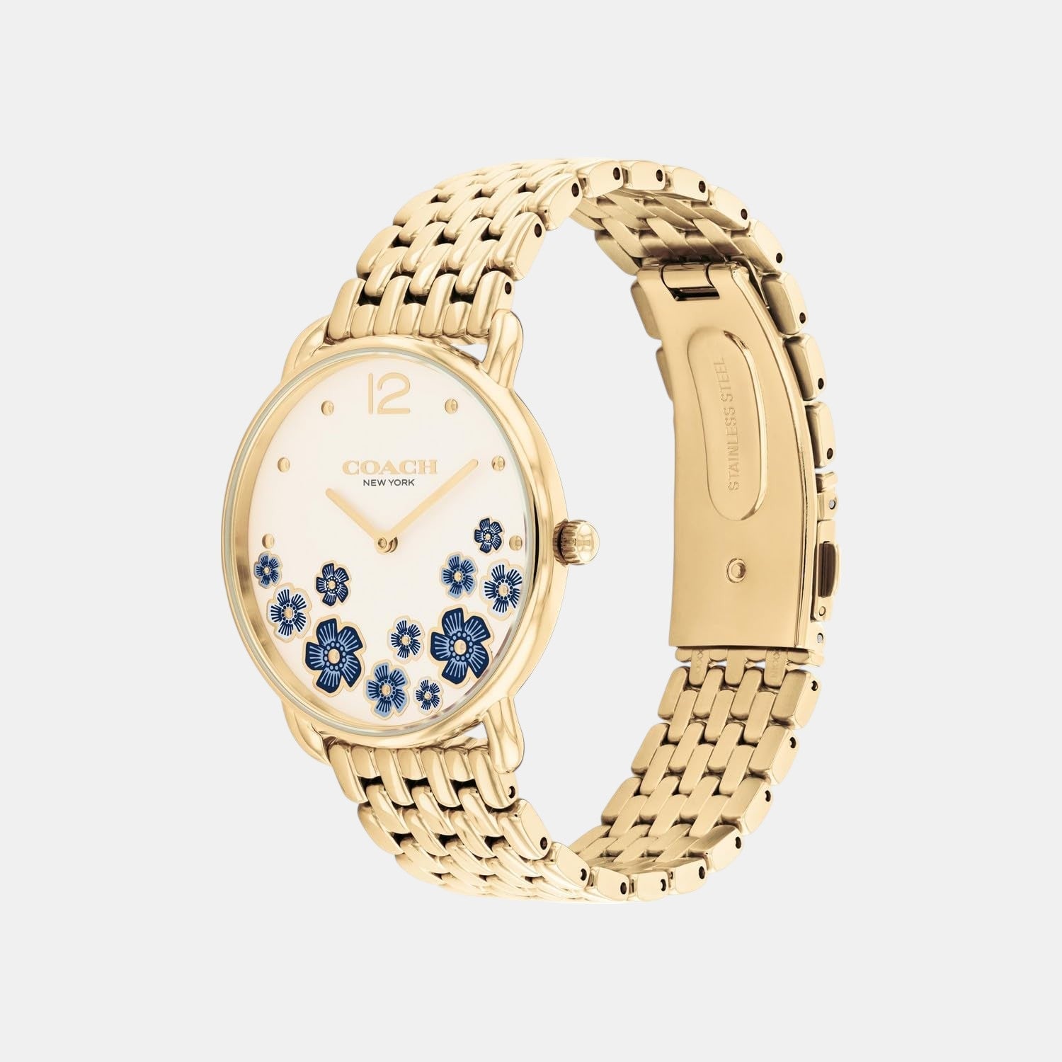 Elliot Women Quartz Chalk Dial Analog Stainless Steel Watch 14504517
