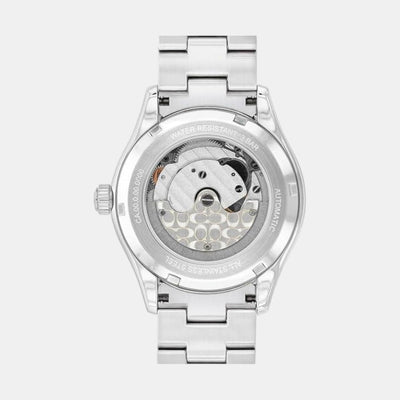 Brooks Women Automatic Lavender Dial Analog Stainless Steel Watch 14504522