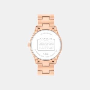 Brooks Women Quartz Silver & White Dial Analog Stainless Steel Watch 14504538
