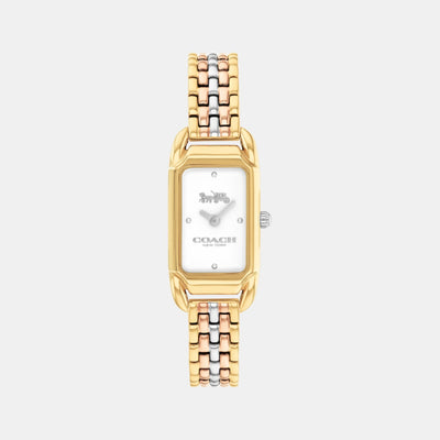 Cadie Women Quartz Silver White Dial Analog Stainless Steel Watch 14504550