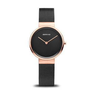 Bering Classic Black Dial Women 31mm