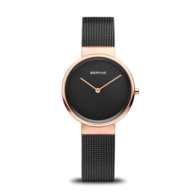 Bering Classic Black Dial Women 31mm