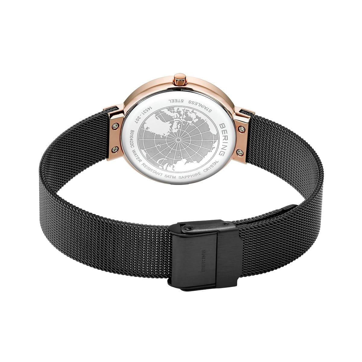 Bering Classic Black Dial Women 31mm