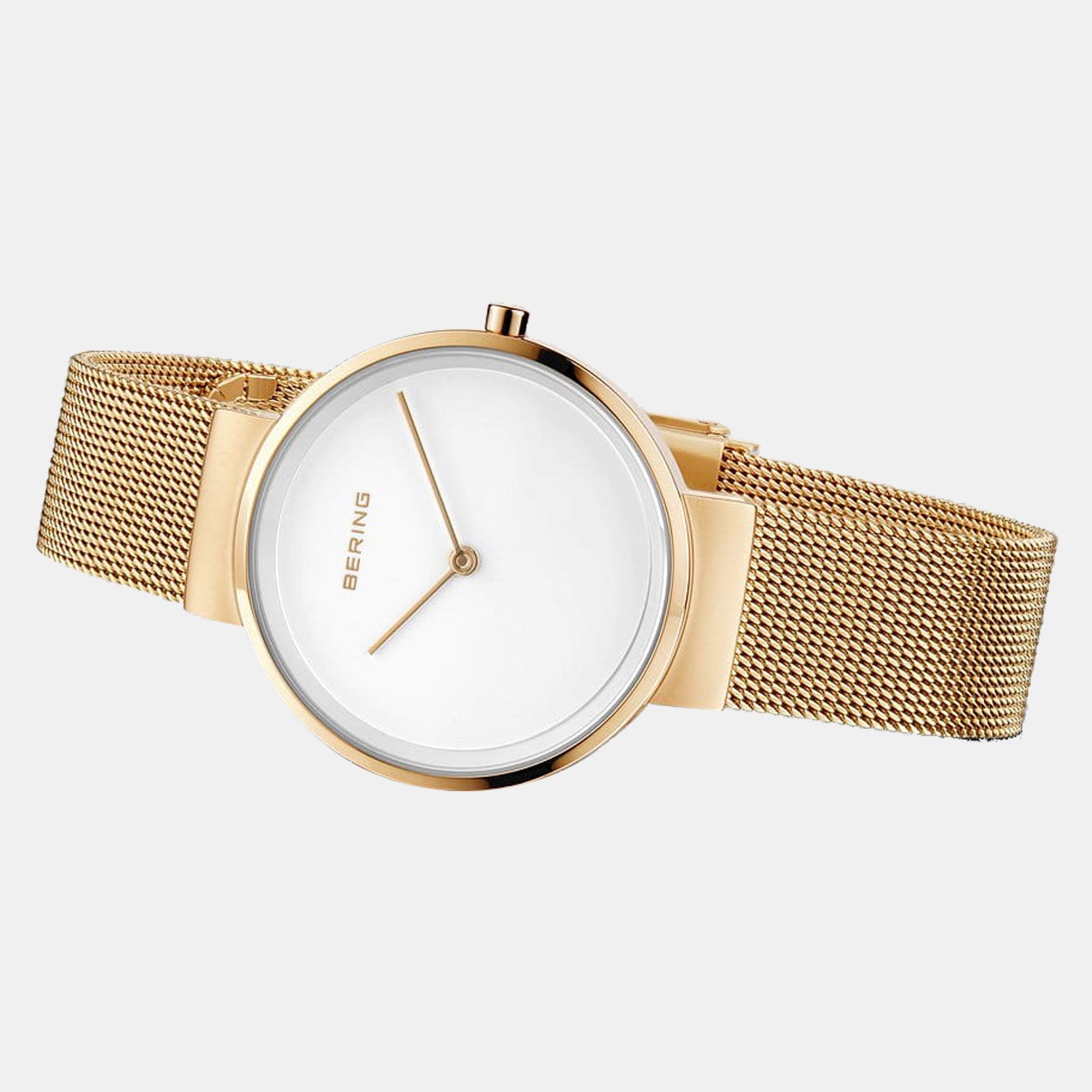 Classic Women's White Stainless Steel Watch 14531-334