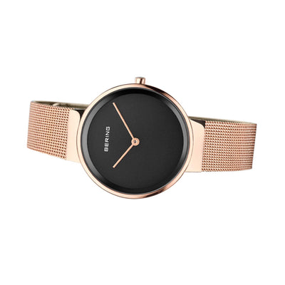 Bering Classic Black Dial Women 31mm