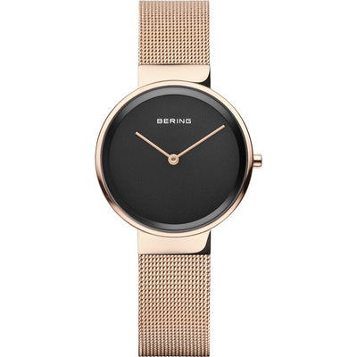Bering Classic Black Dial Women 31mm
