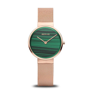 Bering Classic Green Dial Women 38mm