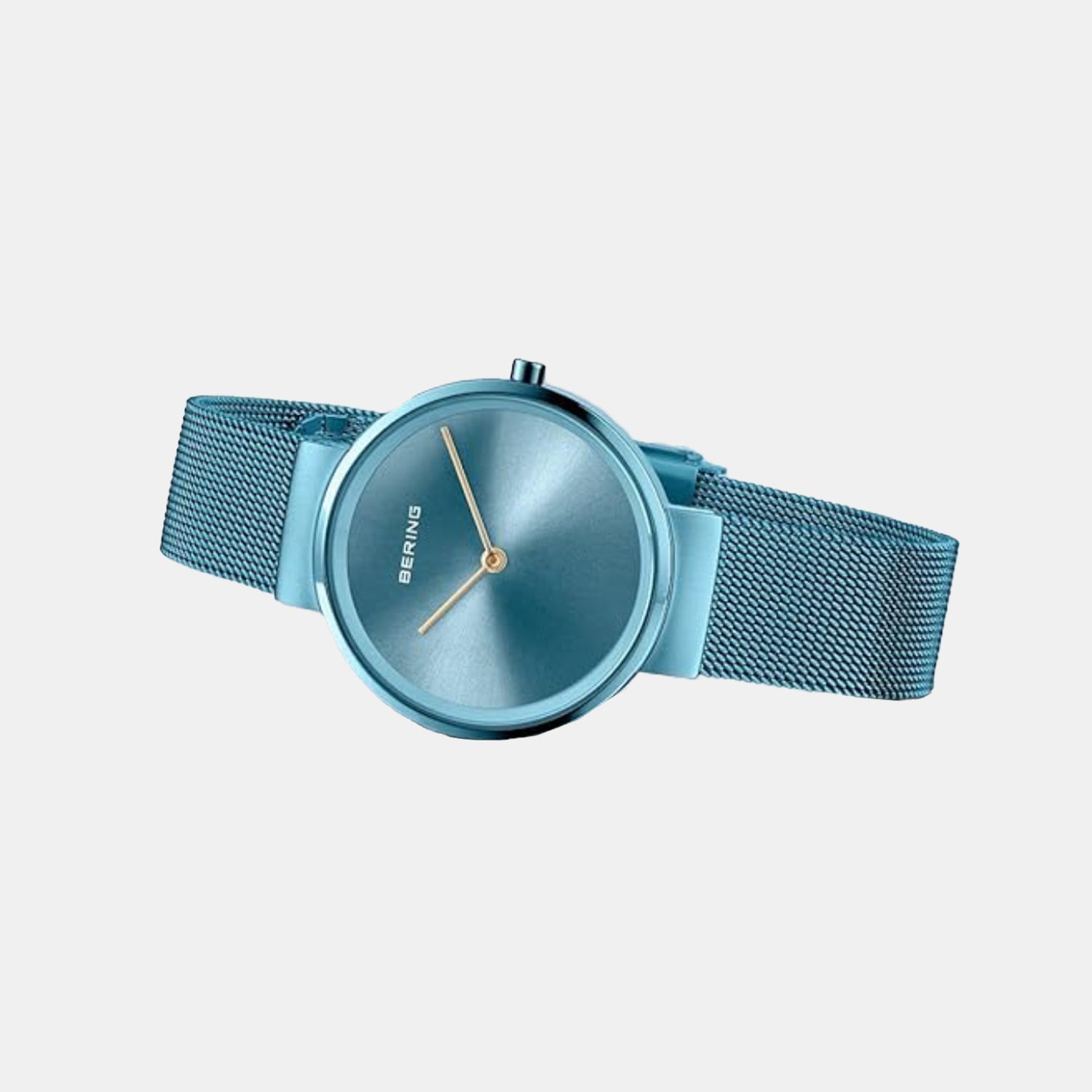 Classic Women Blue Dial Analog Stainless Steel Watch 14531-388