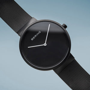 Bering Classic  Black Dial Unisex 39mm