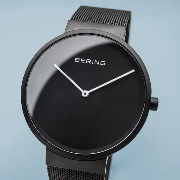 Bering Classic  Black Dial Unisex 39mm