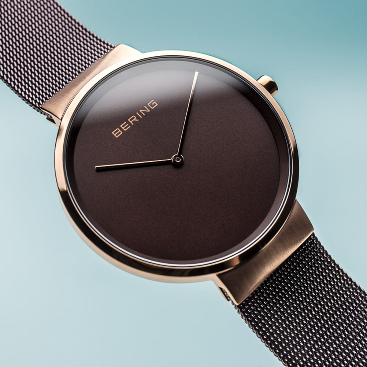 Bering Classic Brown Dial Men 39mm