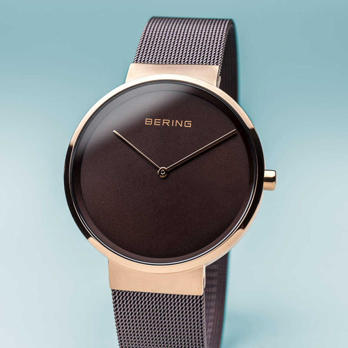 Bering Classic Brown Dial Men 39mm