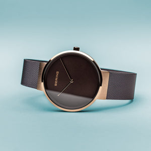 Bering Classic Brown Dial Men 39mm