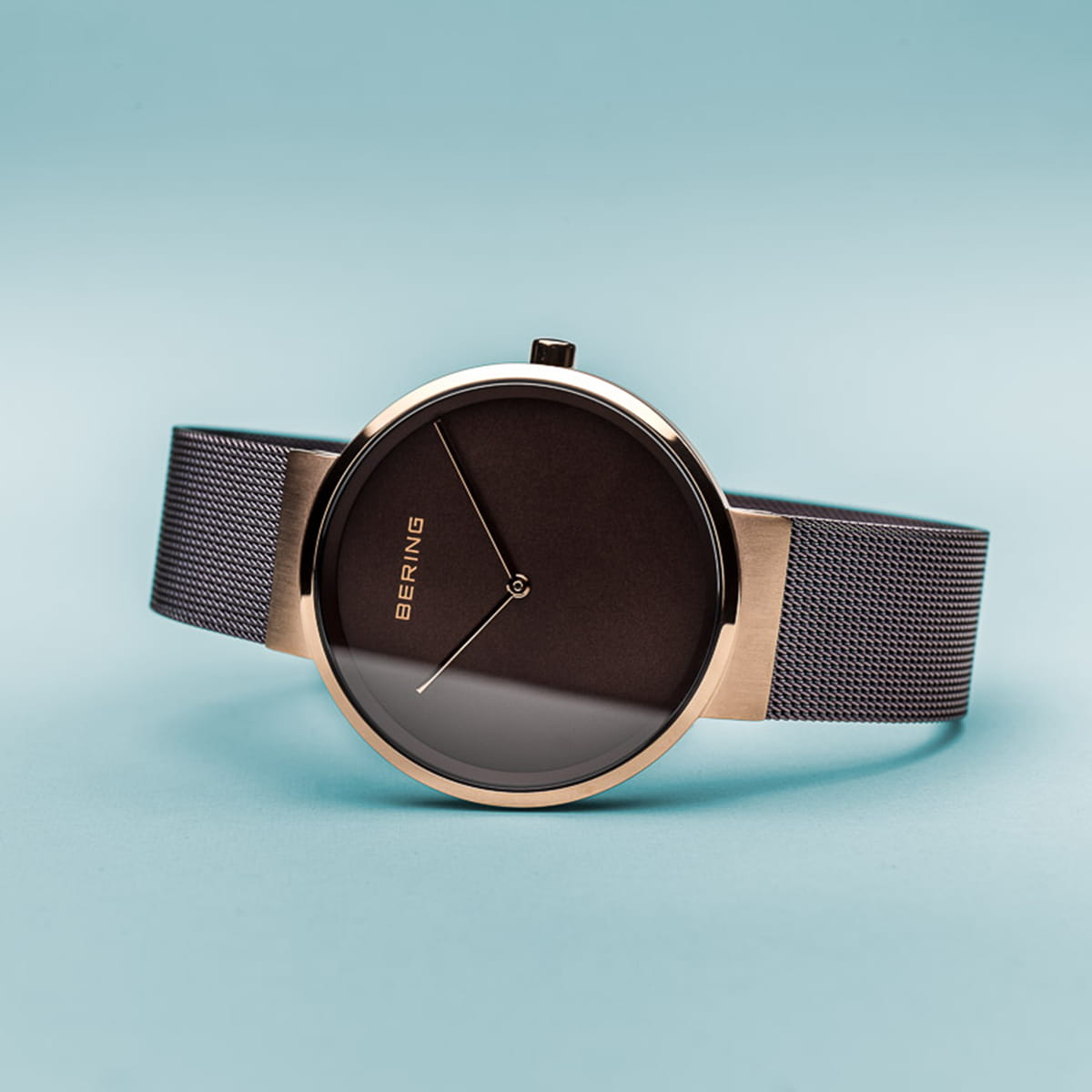 Bering Classic Brown Dial Men 39mm
