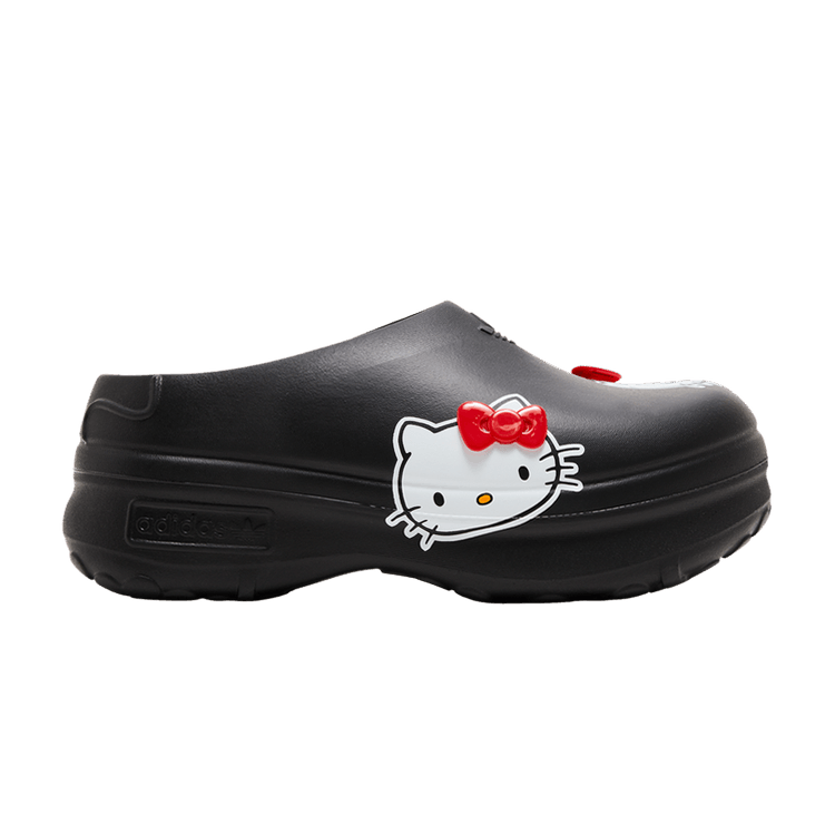 adidas adiFOM Stan Smith Mules Hello Kitty Core Black Red Cloud White (Women's)