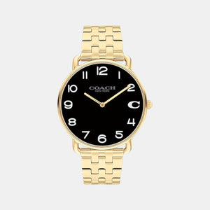 Elliot Men Quartz Black Dial Analog Stainless Steel Watch 14602669