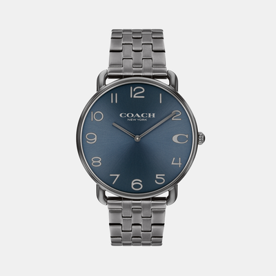 Elliot Men Quartz Blue Dial Analog Stainless Steel Watch 14602671