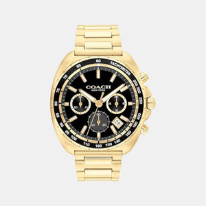 Charter Men Quartz Black Dial Chronograph Stainless Steel Watch 14602703