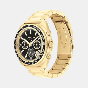 Charter Men Quartz Black Dial Chronograph Stainless Steel Watch 14602703