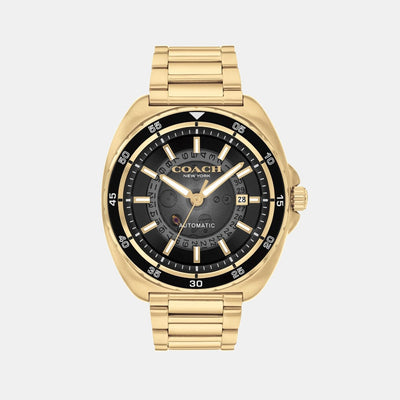 Charter Men Automatic Black Dial Analog Stainless Steel Watch 14602712
