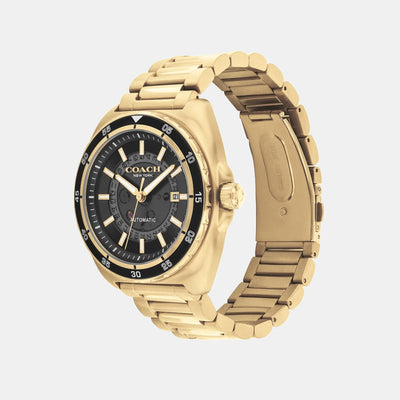Charter Men Automatic Black Dial Analog Stainless Steel Watch 14602712