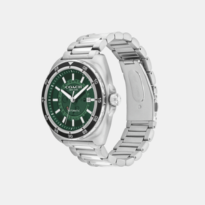 Charter Men Automatic Green Dial Analog Stainless Steel Watch 14602713