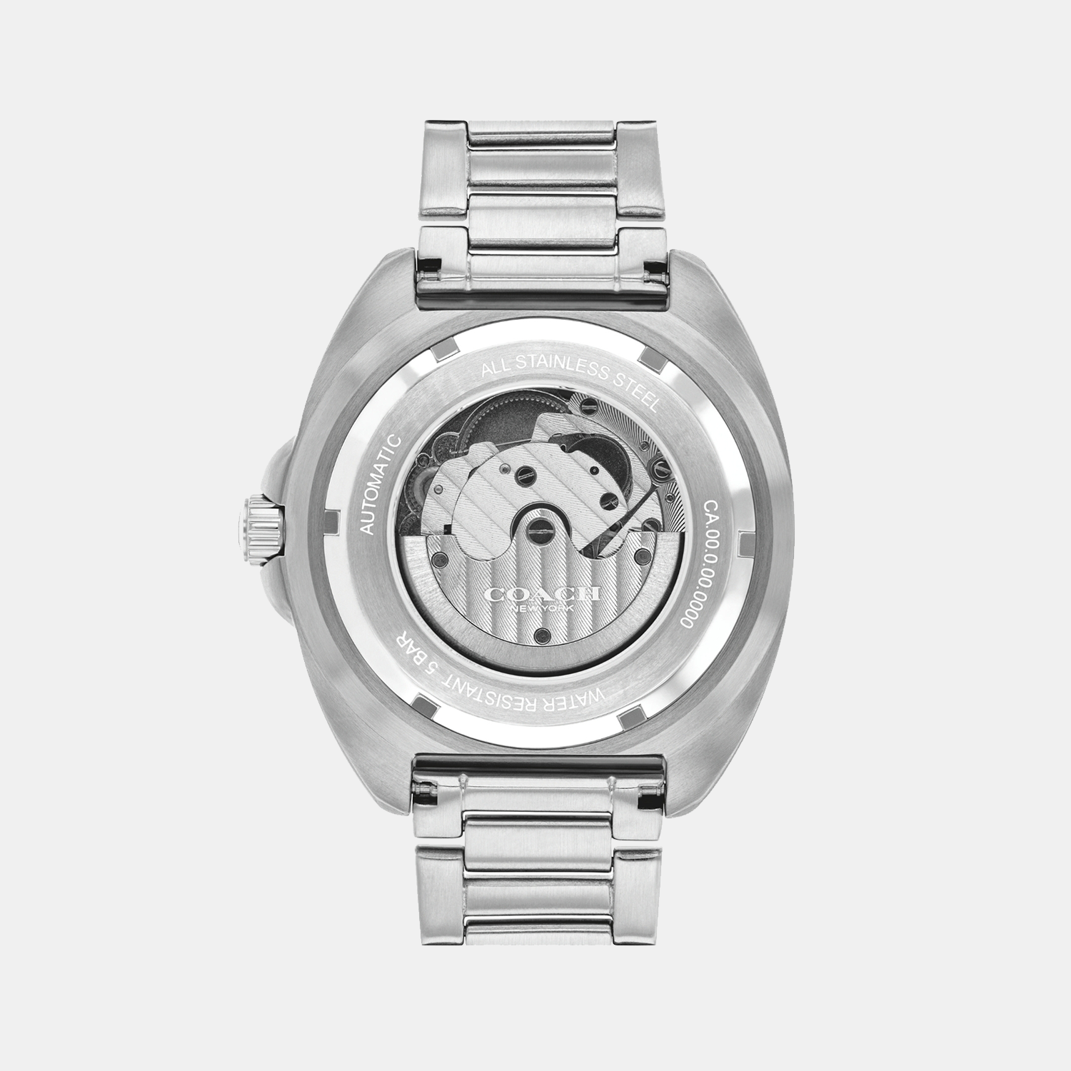 Charter Men Automatic Green Dial Analog Stainless Steel Watch 14602713