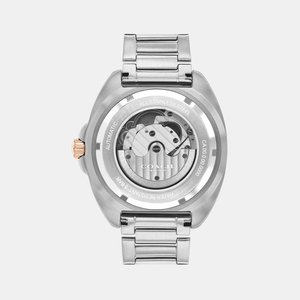 Charter Men Automatic Blue Dial Analog Stainless Steel Watch 14602729