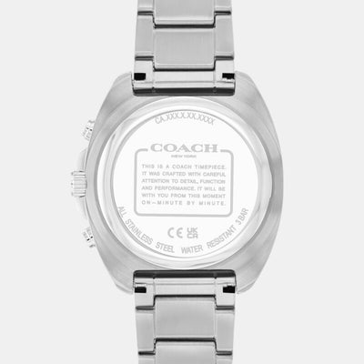Charter Men Quartz Blue Dial Chronograph Stainless Steel Watch 14602737