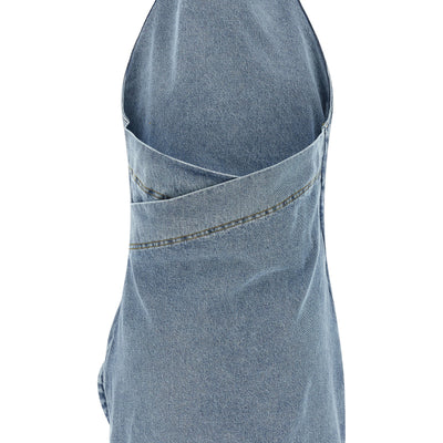 Magda Butrym Denim 10 Dress Dress