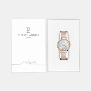 Esperance Women Automatic Silver Dial Analog Mesh Watch 147K928