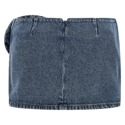 Magda Butrym Denim 12 Skirt Skirt