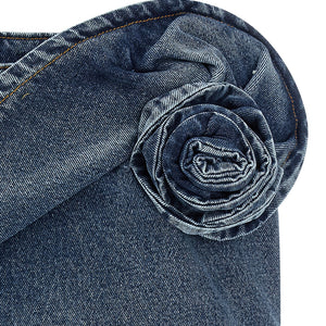 Magda Butrym Denim 12 Skirt Skirt