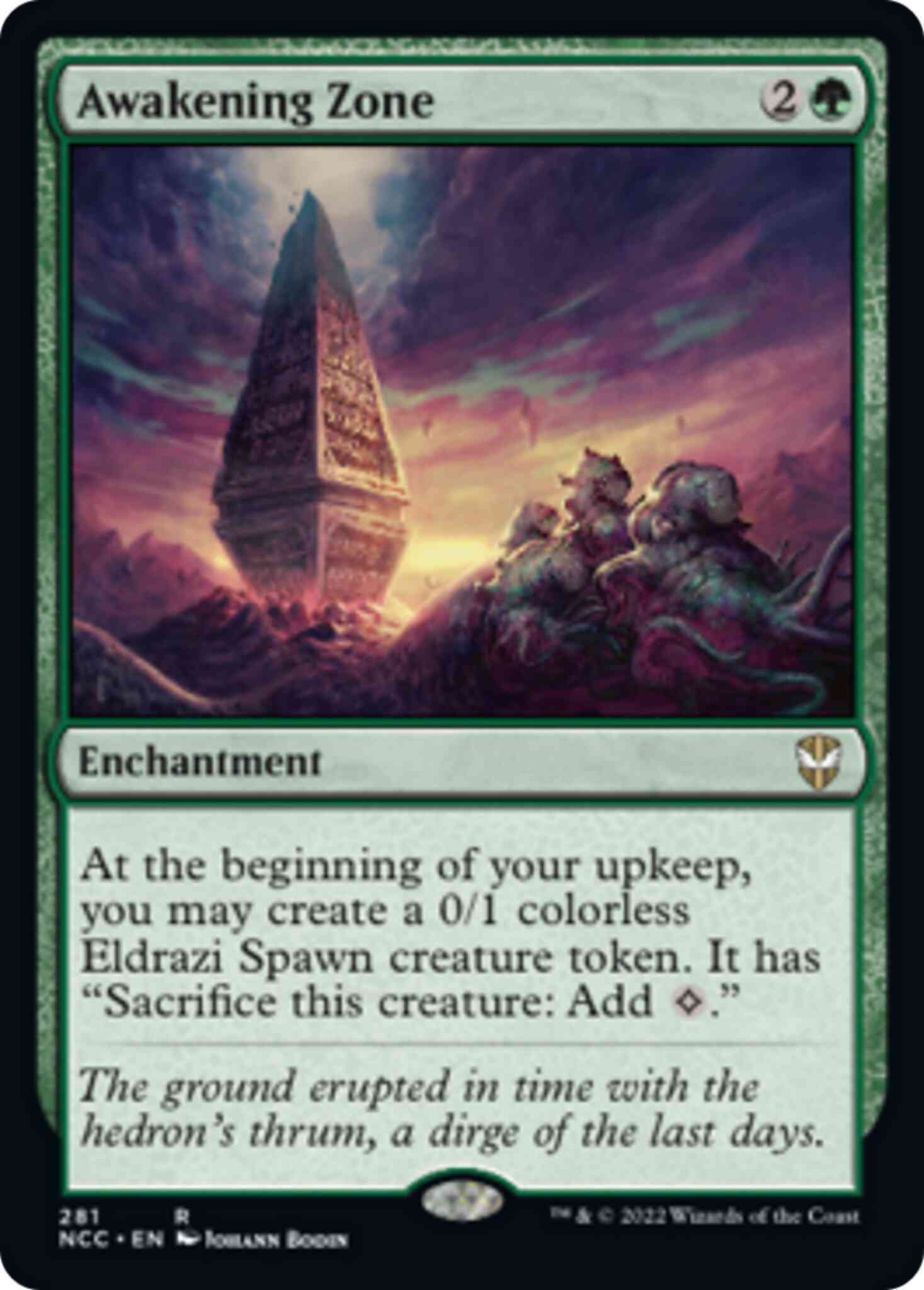 Awakening Zone [281] [Streets of New Capenna: Commander] [Non-Foil]
