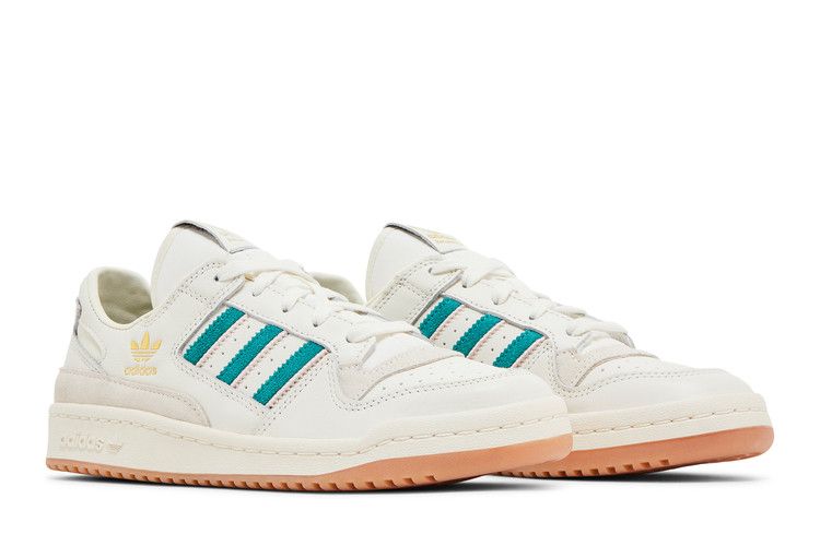 adidas Forum Low CL Cloud White Active Green Sandy Pink (Women's)