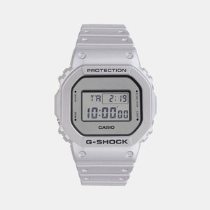 G-Shock Men Quartz Grey Dial Digital Resin Watch G1408
