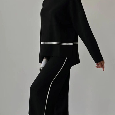 Sumaya Luxe Winter Coord Set - Tracksuit