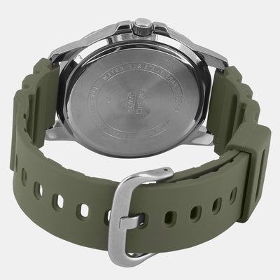 Enticer Men Quartz Black Dial Analog Resin Watch A2141