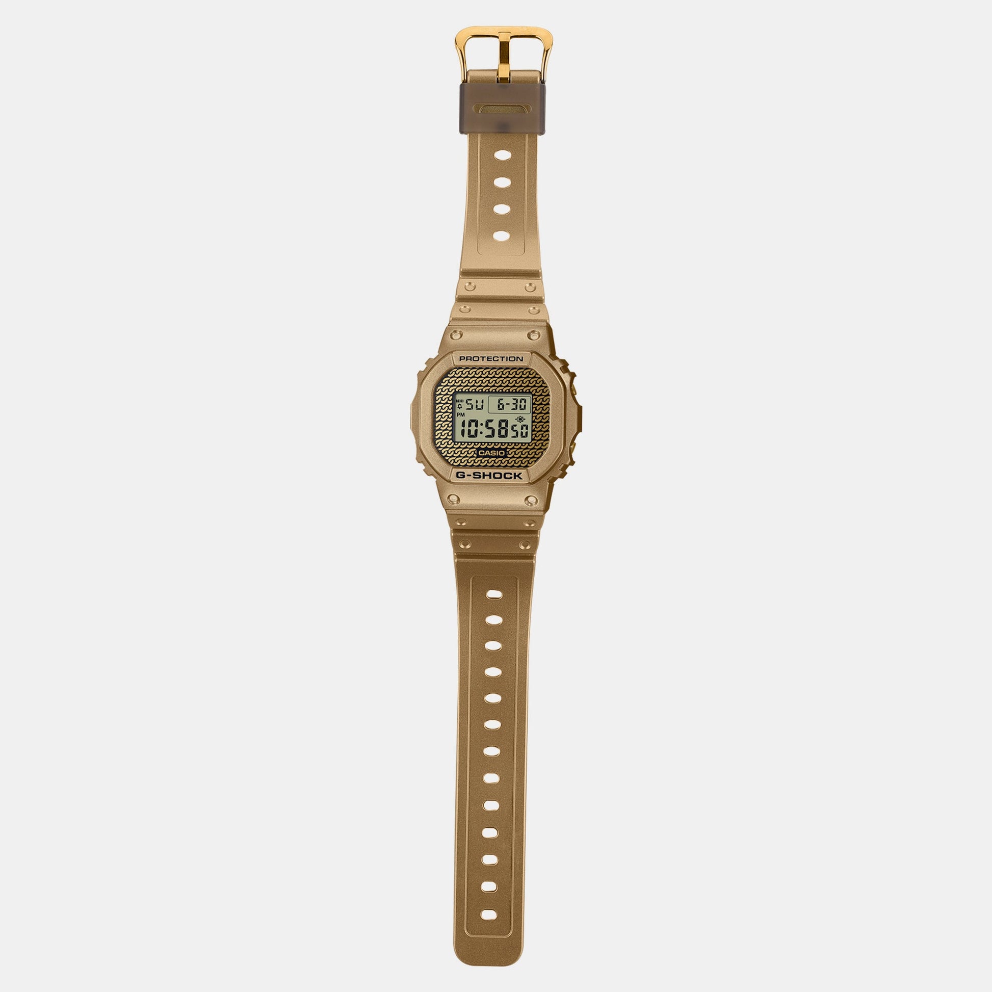 G-Shock Men Quartz Brown Dial Digital Resin Watch G1268