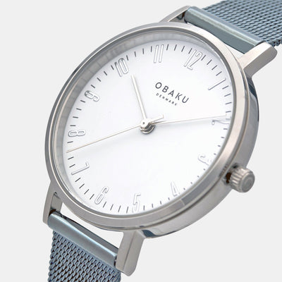 Brink Women Quartz White Dial Analog Stainless Steel Watch V248LXCIMA